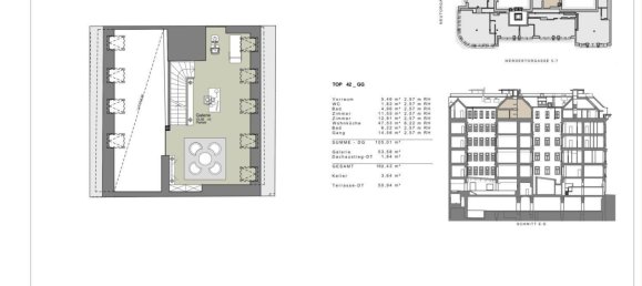 4 rooms Penthouse in Vienna, Austria No. 177071 18