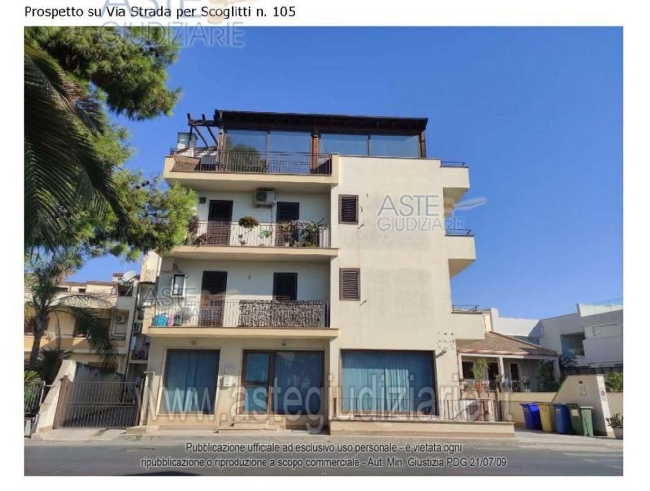 Квартира с 4 комнатами в Виттория, Италия № 76874