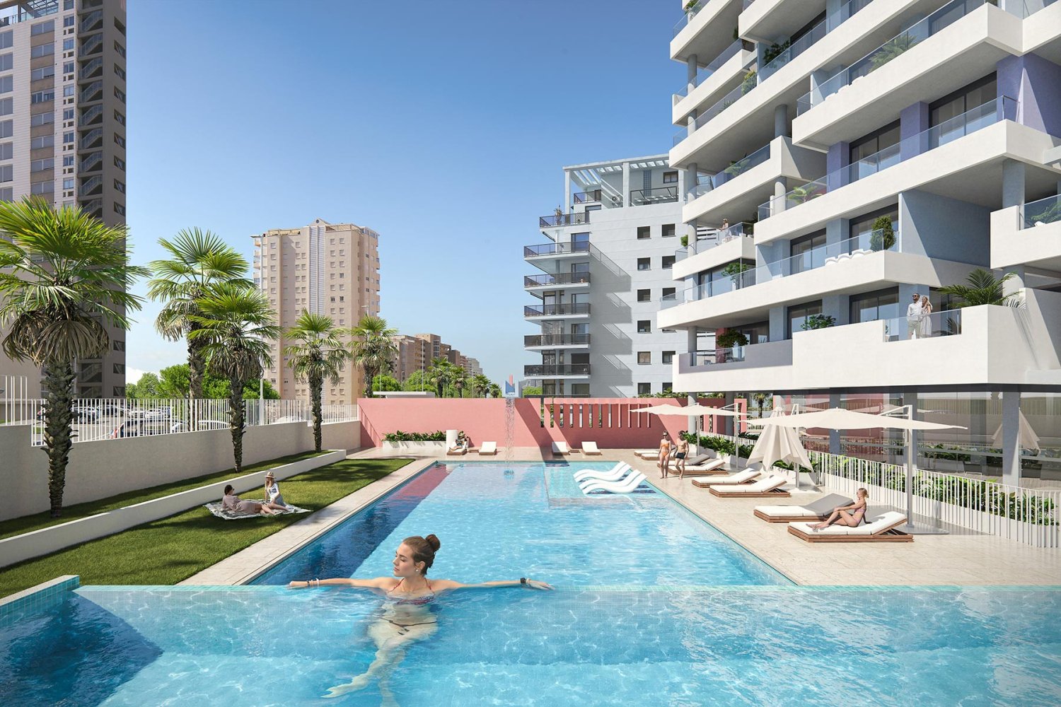 2 chambres Appartement à Calpe, Spain No. 294138