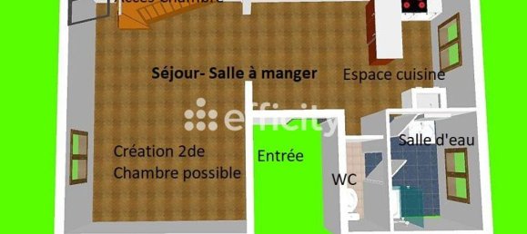 Apartamento de 2 dormitorios en Cergy, France No. 320553 6