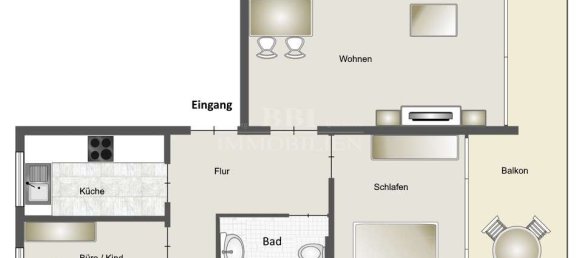 2 Schlafzimmer Wohnung in Pinneberg, Germany, Nr. 345232 19