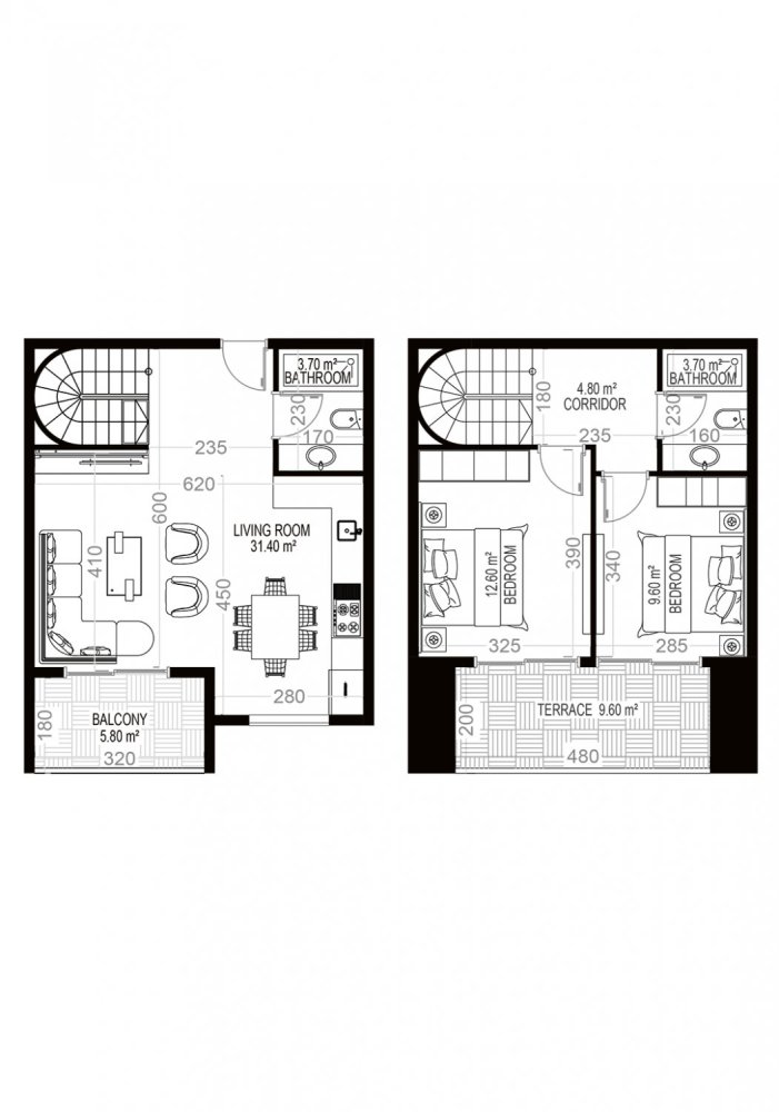 Ático de 2+1 en Yekta Sungate Residence, Gazipasa, Turkey No. 35441 1