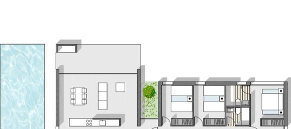 3 غرف نوم فيلا في Pedreguer, Spain رقم 8342 2