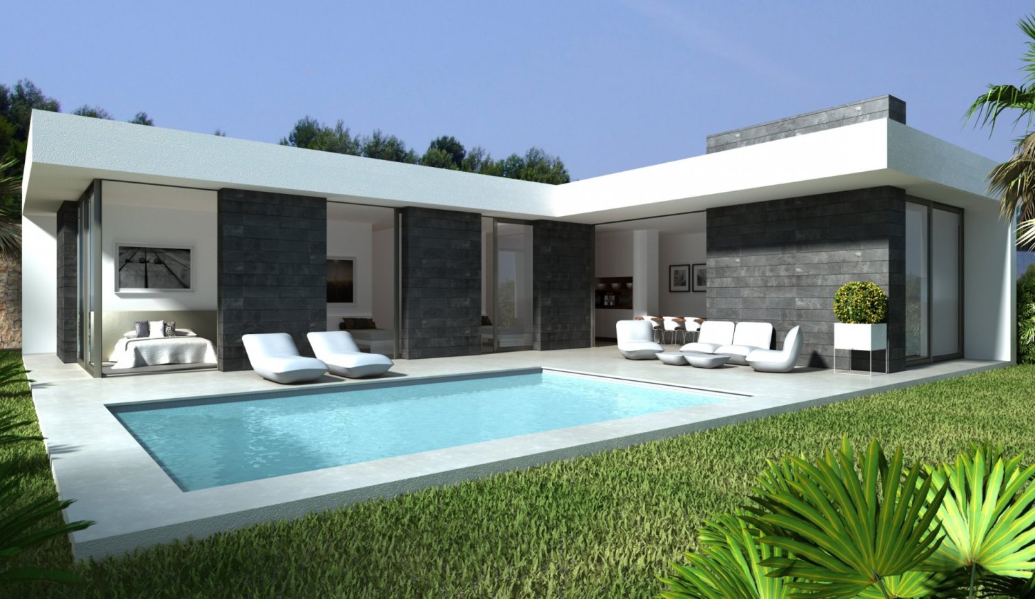 3 غرف نوم فيلا في Pedreguer, Spain رقم 8342