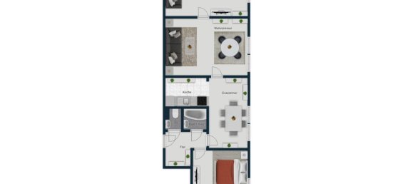 3 rooms Apartment in Salzburg, Austria No. 197431 11