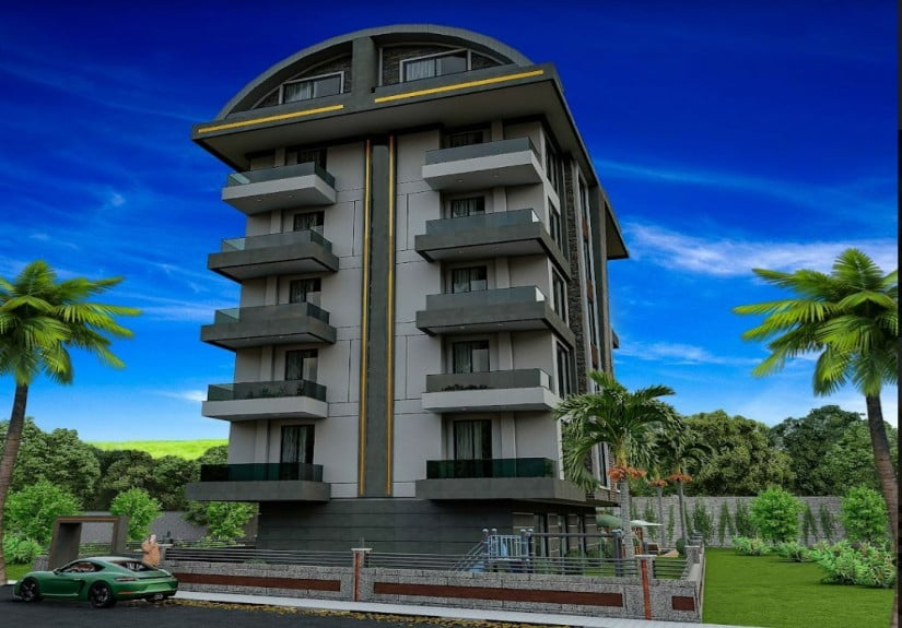 Квартира 1+1 в Аланья, Турция № 31480