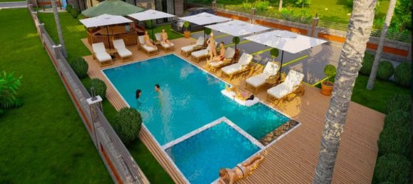 Квартира 1+1 в Аланья, Турция № 31480 5