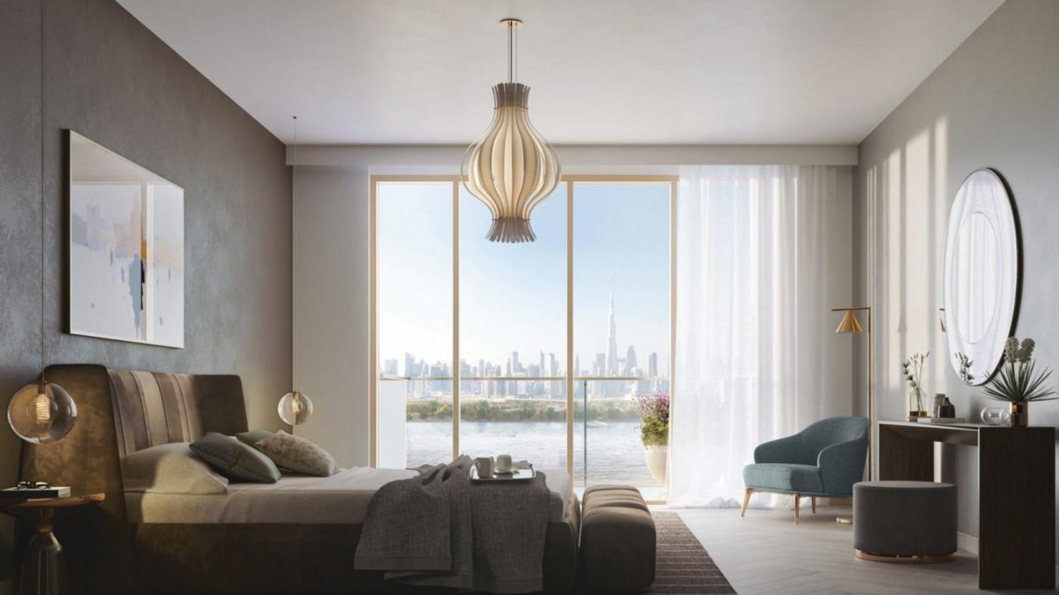 Квартира с 2 спальнями в AZIZI RIVIERA BEACHFRONT, Meydan, ОАЭ № 59695