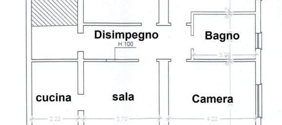 5 rooms Apartment in Cairo Montenotte, Italy No. 9986 24