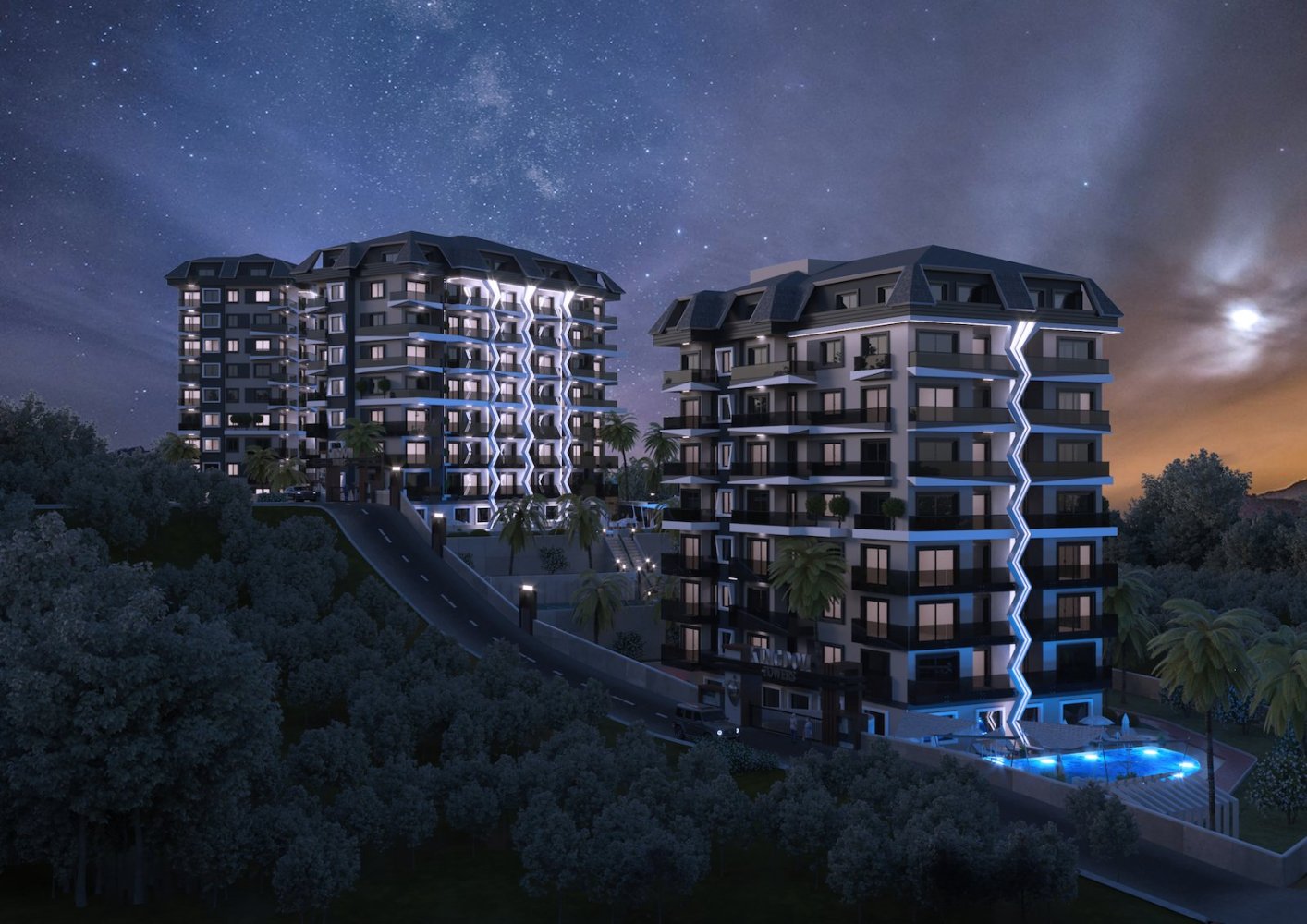 شقة 4+1 في Alanya, Turkey رقم 24515