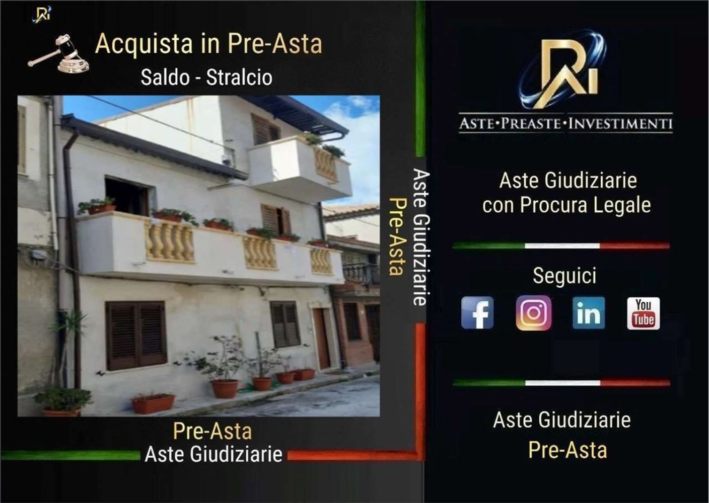 6-salle Appartement à Oppido Mamertina, Italy No. 187940