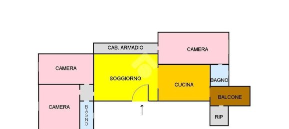 Apartamento de 4 divisões em Naples, Italy N.º 212465 22
