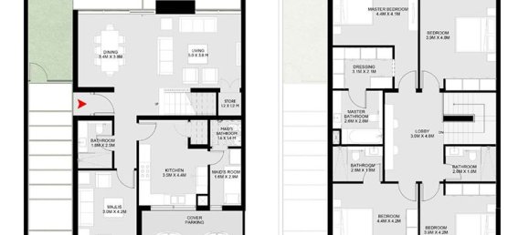 Таунхаус с 2 спальнями в Шарджа, ОАЭ № 121089 10