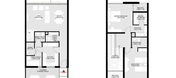 Таунхаус с 2 спальнями в Шарджа, ОАЭ № 121089 8