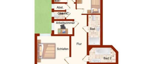 Apartamento de 3 dormitorios en Eimsbuttel, Germany No. 363853 11