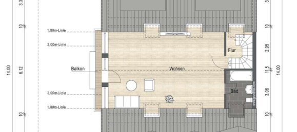 Duplex T3 em Dusseldorf, Germany N.º 80649 13