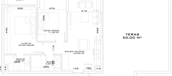Apartment 2+1 in Aksu, Turkey No. 32850 26