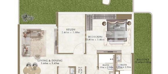 2 bedrooms Apartment for sale in Al Warsan, Dubai, UAE № 187009 2