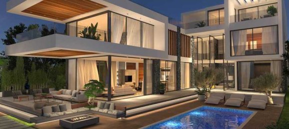 7 غرف نوم فيلا في Kissonerga, Cyprus رقم 6438 12