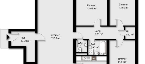 4 rooms Apartment in Hall in Tirol, Austria No. 80624 11