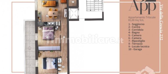 2 bedrooms Apartment in Campi Bisenzio, Italy No. 9928 5