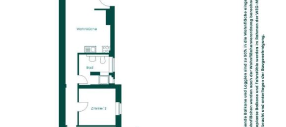 2 rooms Apartment in Charlottenburg, Germany No. 30726 9