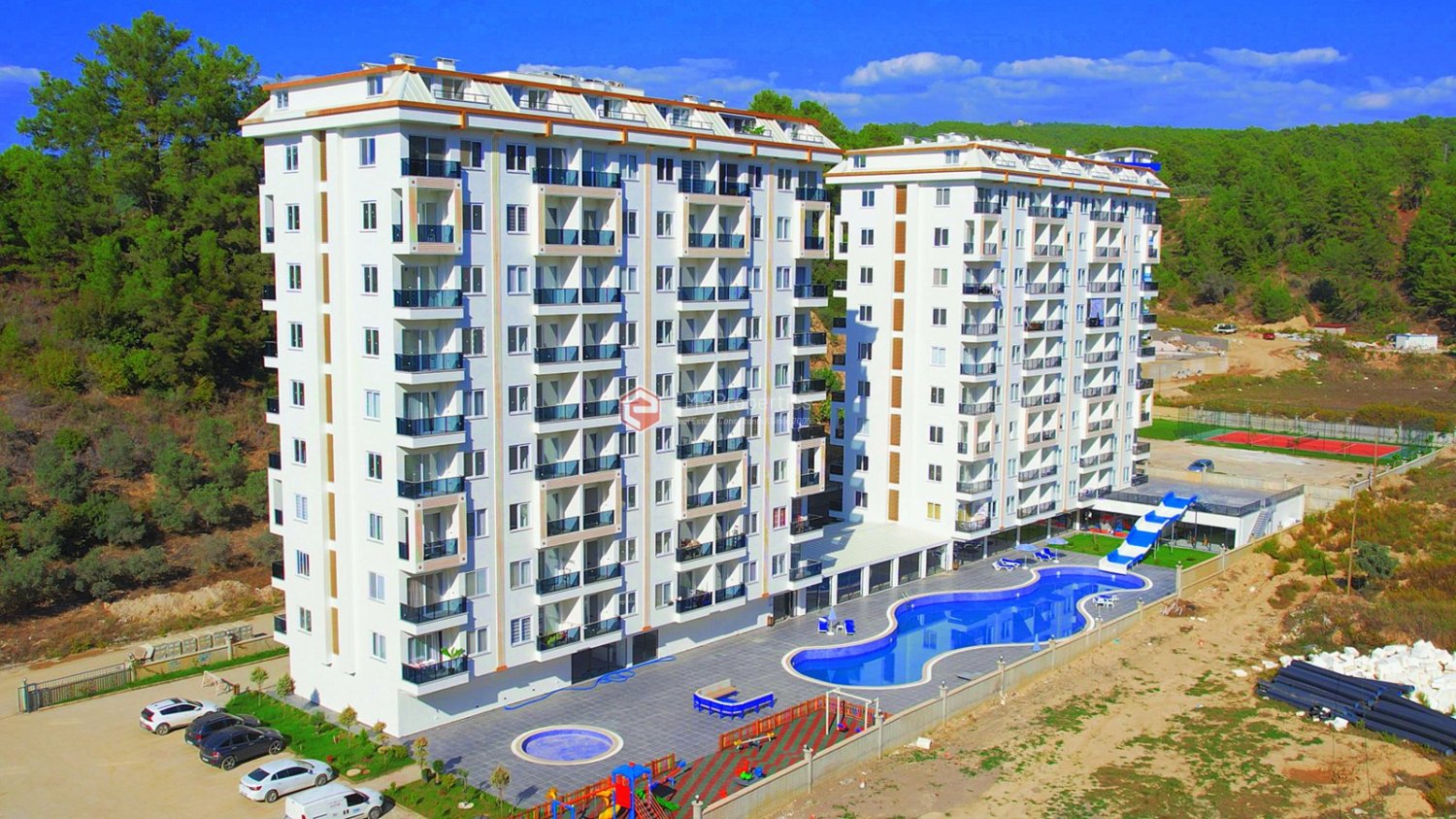 Apartamento 1+1 em Alanya, Turkey N.º 31422