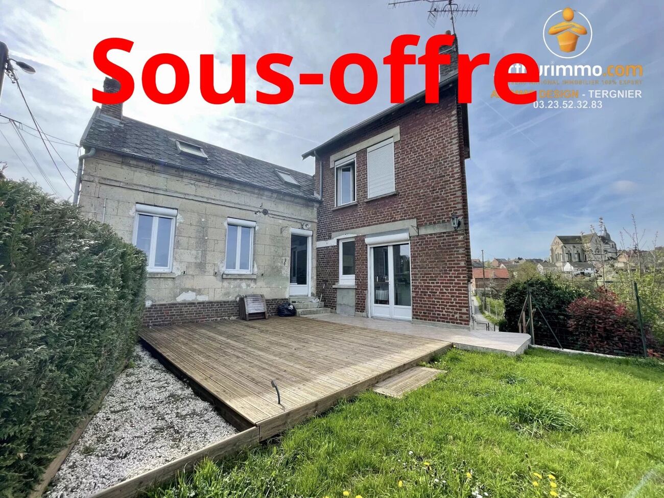 2 Schlafzimmer Stadthaus in Saint-Gobain, France, Nr. 68931