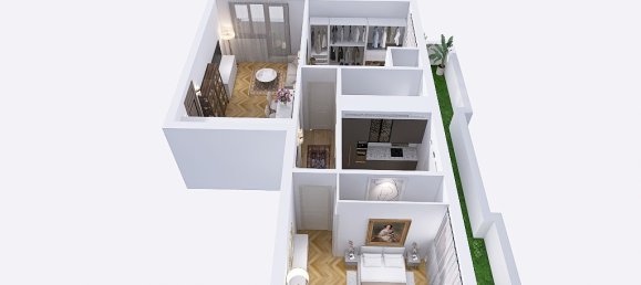 2 Schlafzimmer Wohnung in Rome, Italy, Nr. 65396 53