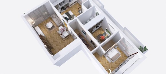 2 Schlafzimmer Wohnung in Rome, Italy, Nr. 65396 36