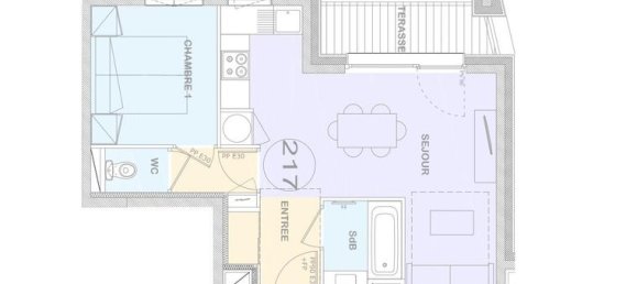 Apartamento T1 em Beaufort, France N.º 304350 14