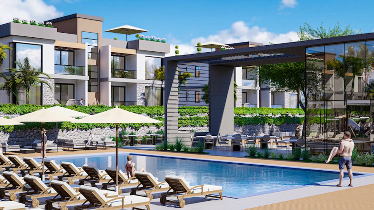 2 Schlafzimmer Penthouse in Esentepe, Nord-Zypern, Nr. 16229