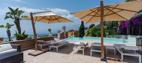 4 غرف نوم فيلا في Taormina, Italy رقم 379239 3