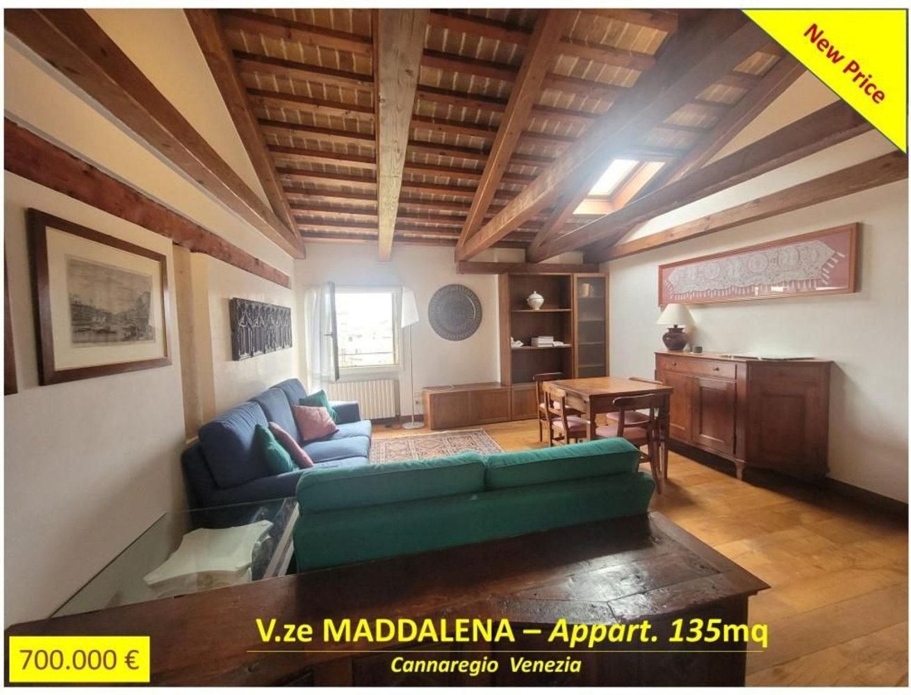 4-Zimmer Penthouse in Venice, Italy, Nr. 59478