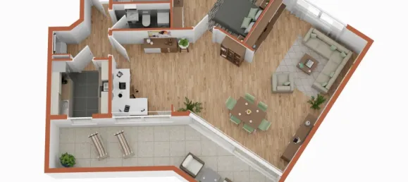 1 bedroom Penthouse in Lichterfelde, Germany No. 281502 14