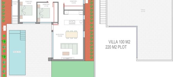 3 Schlafzimmer Villa in Santiago de la Ribera, Spain, Nr. 12798 12