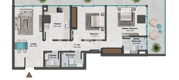 2 bedrooms Apartment for sale in Jumeirah Village Circle, Dubai, UAE № 120506 15