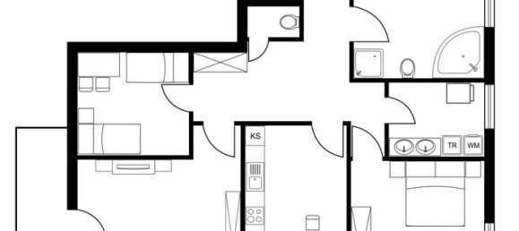 5 rooms Apartment in Lustenau, Austria No. 54147 18