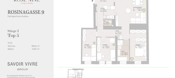 3 rooms Apartment in Rudolfsheim-Funfhaus, Austria No. 239124 10