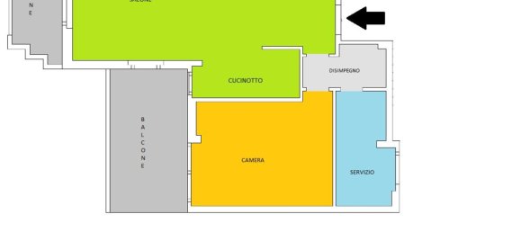 Apartamento T2 em Rome, Italy N.º 321190 21