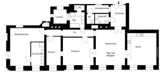 5غرفة شقة في Alsergrund, Austria رقم 170796 12