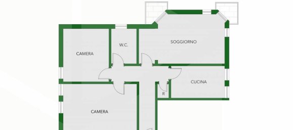 3 rooms Apartment in Baranzate, Italy No. 17200 42