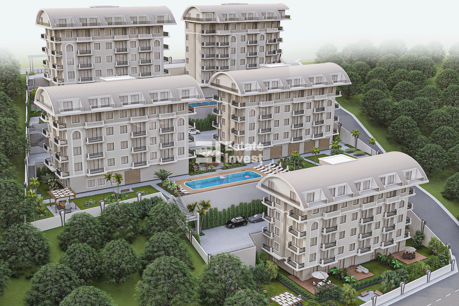 Apartment 1+1 in Alanya, Turkey No. 26229