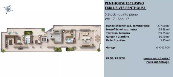 Ático de 4 habitaciónes en Trentino-Alto Adige, Italy No. 233835 18