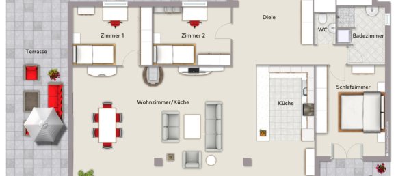 Ático de 4 habitaciónes en Aschaffenburg, Germany No. 280985 14