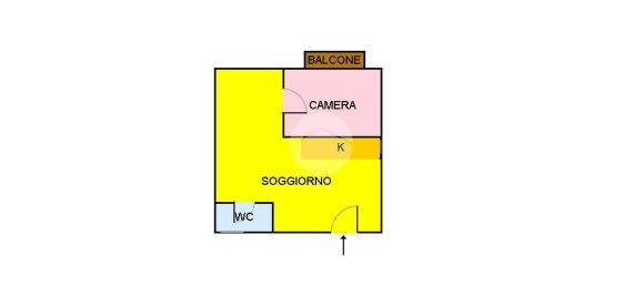 2 rooms Apartment in Naples, Italy No. 128187 11