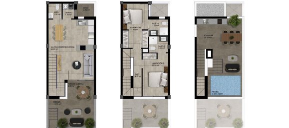 Moradia em banda T2 em Dolores, Spain N.º 287552 8