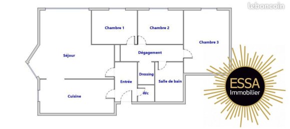 Apartamento de 3 dormitorios en Yvelines, France No. 325460 2