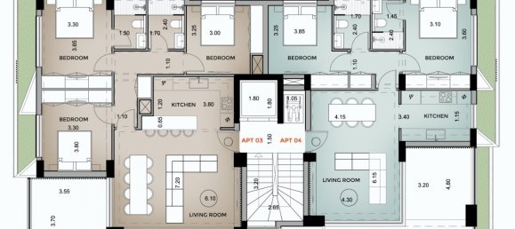 2 bedrooms Apartment in Deryneia, Cyprus No. 22582 13