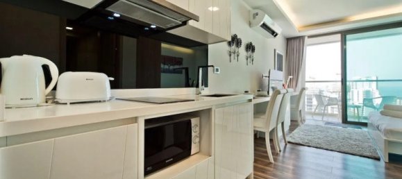31 m² condominium en venta en Pattaya, Chonburi, Eastern Thailand, Thailand № 178981 5